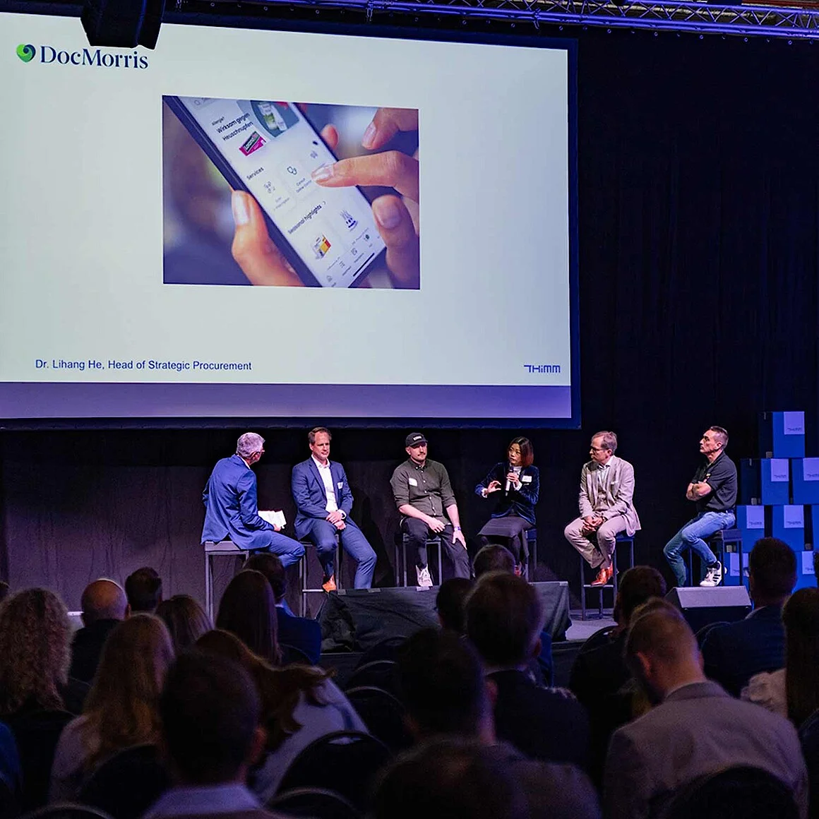 Paneltalk beim THIMM Opening Event der Digitaldruckanlage