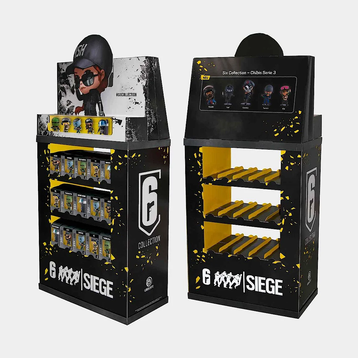 Displays Rainbow Six Siege