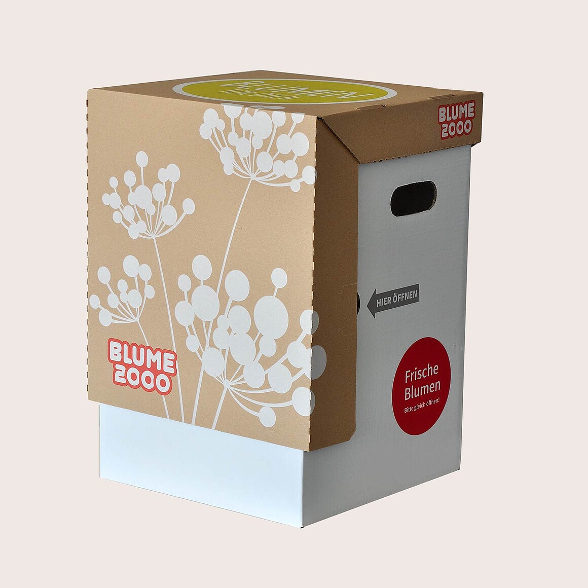 Flower packaging for shipping