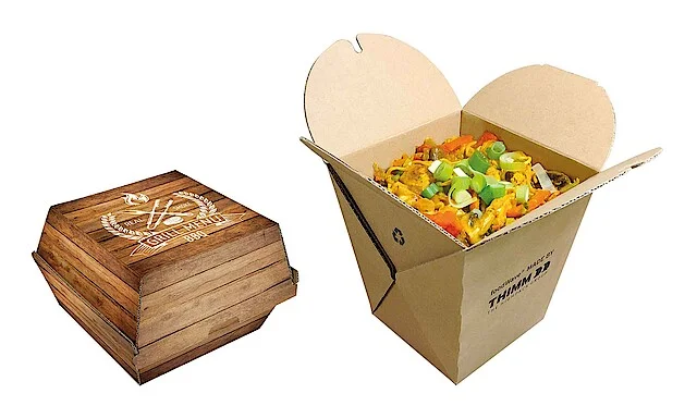 Lebensmittelboxen aus foodwave