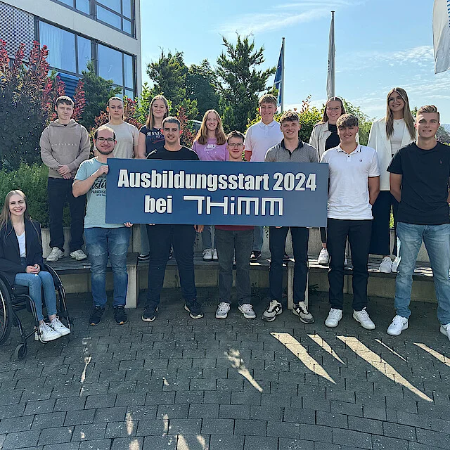 Ausbildungsbeginn bei THMM in Northeim 2024