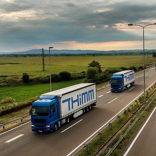 LKW Transport auf der Strasse