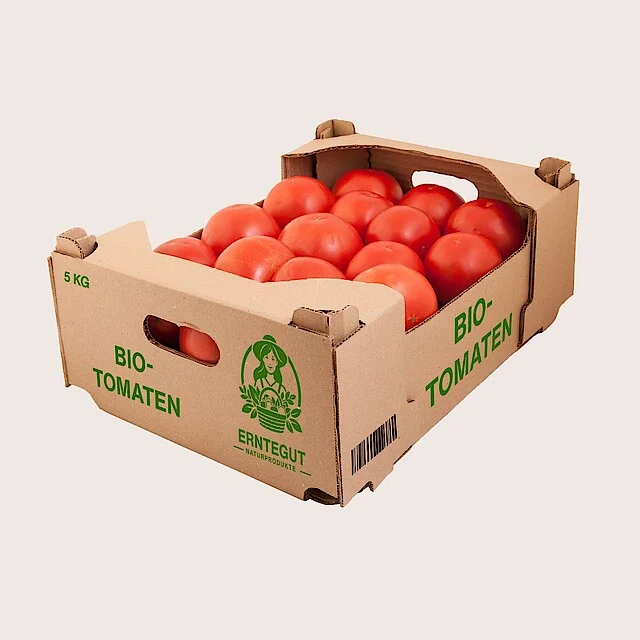 Sustainable crates for vegetables